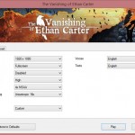 The Vanishing Of Ethan Carter PC Options 1