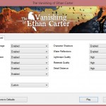 The Vanishing Of Ethan Carter PC Options 2