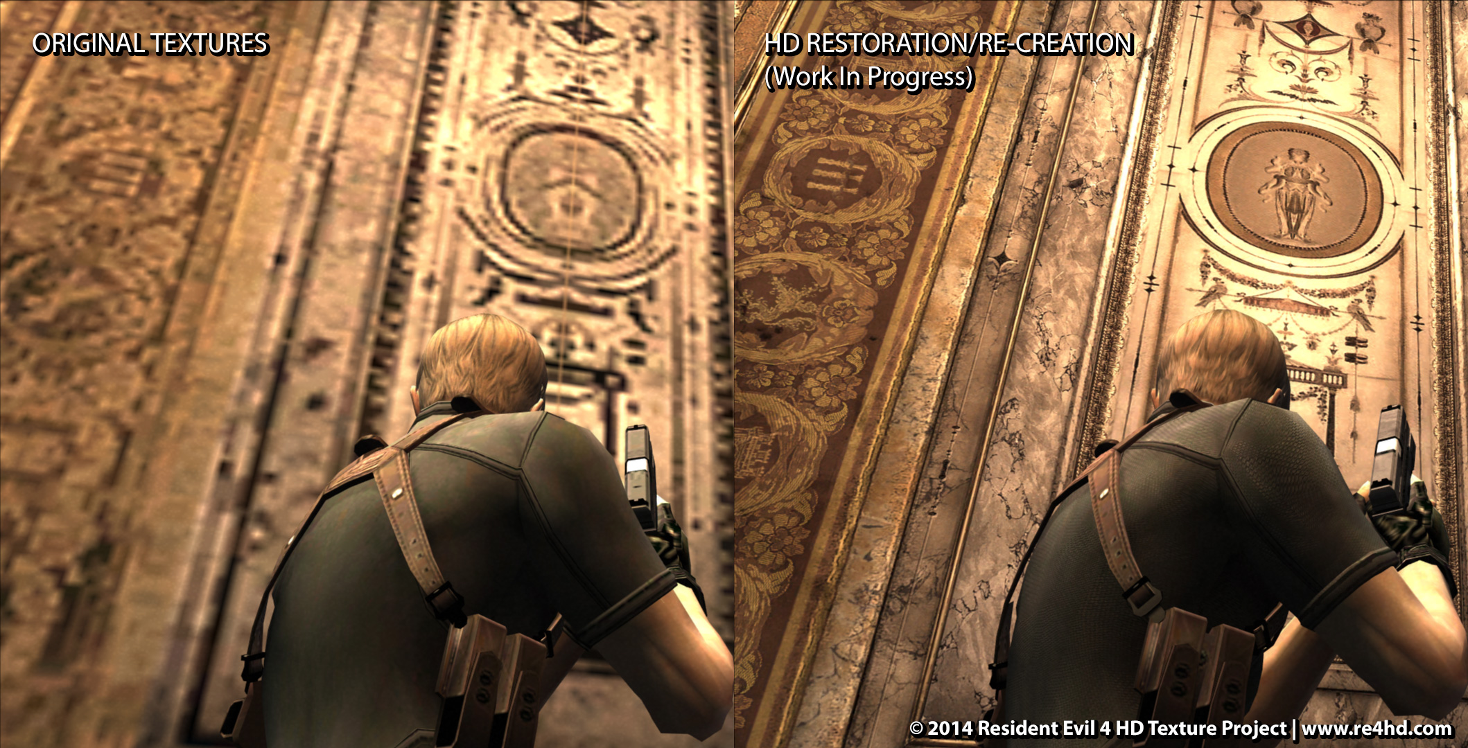 Resident Evil 4 Hd Project New Screens Video Showcase Enhanced Cave ...