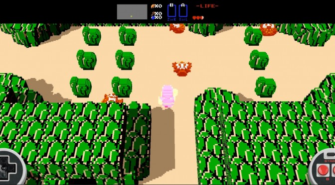 Original Zelda Game Recreated With Voxels, Is Playable In Your Browser For Free