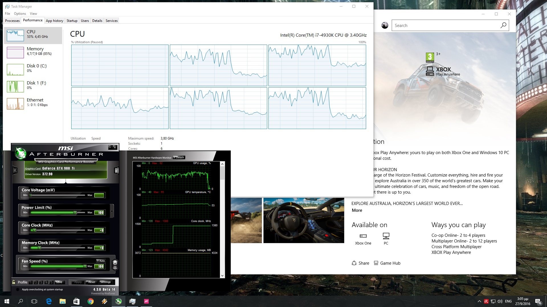 Will my CPU be enough for Forza Horizon 3?
