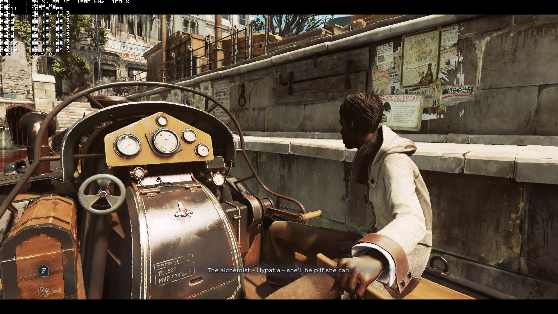 dishonored 2 steam trainer