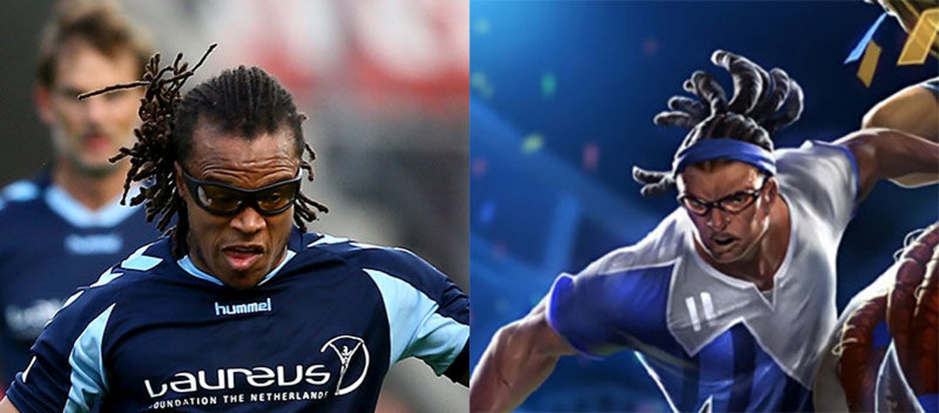 Riot Sued Over Striker Lucian Skin Resemblance To Edgar Davids