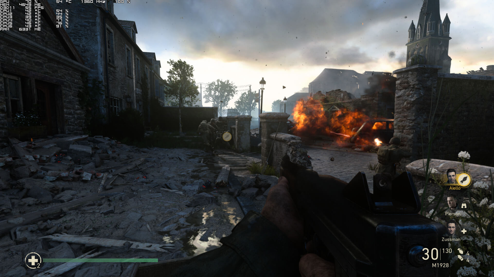 Call of Duty WW2 PC Ultra Settings Gameplay 