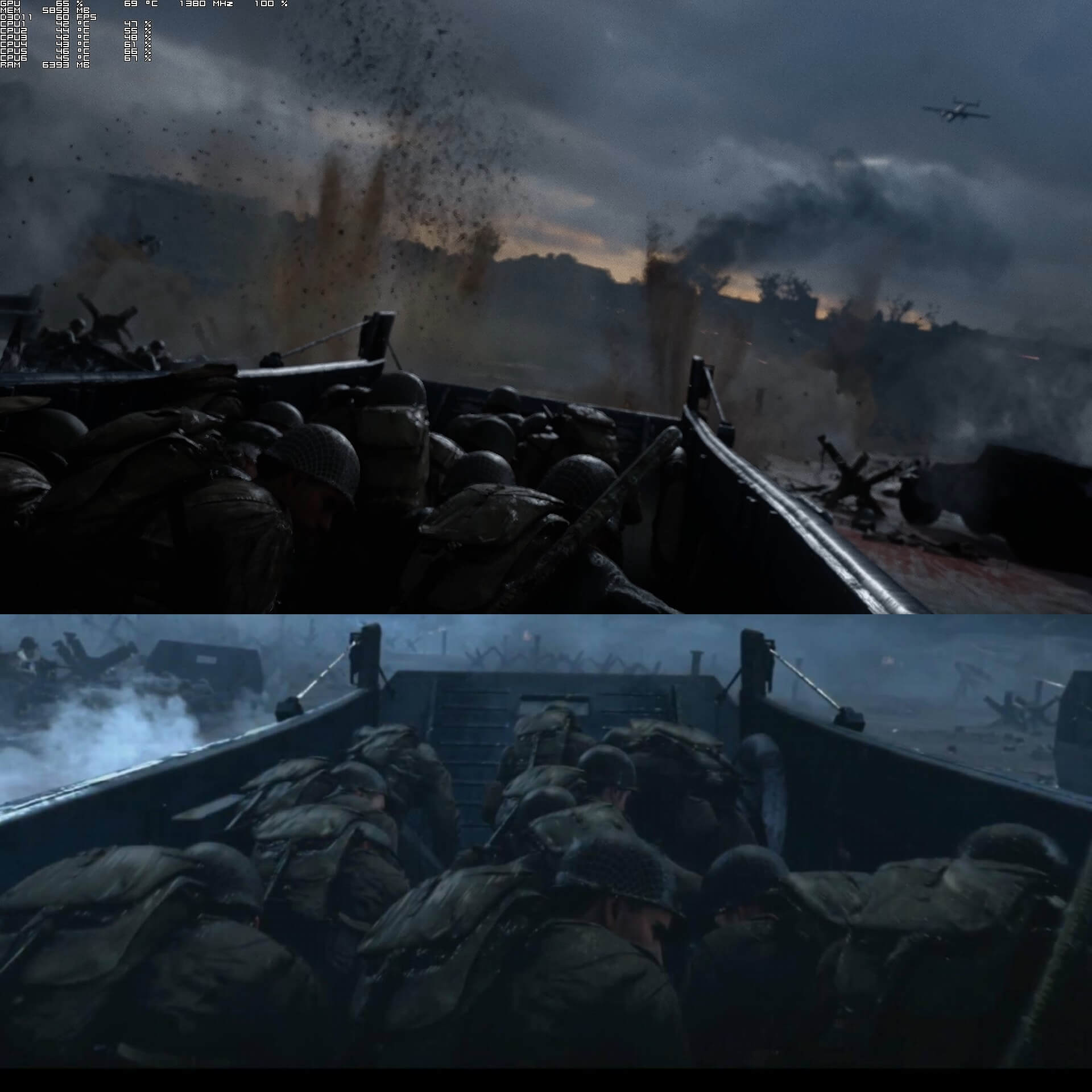 Call of Duty: WW2 (PC) Minimum vs. Maximum - Graphics comparison