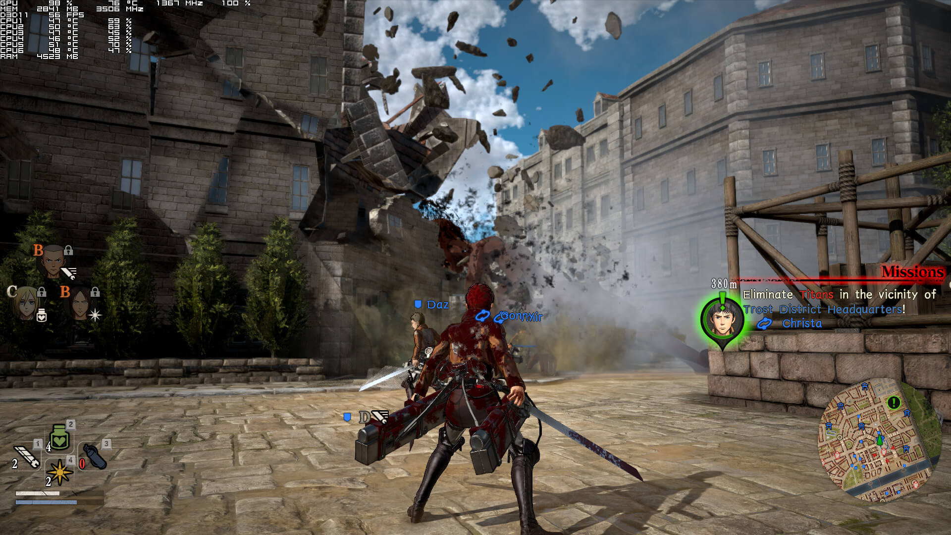 attack on titan 3d game pc