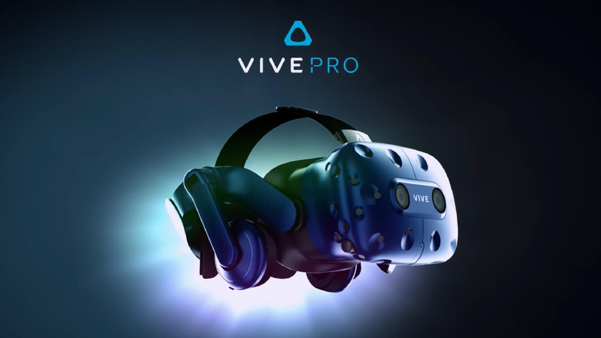 HTC Vive Pro headset releases on April 5th, will be priced at $799