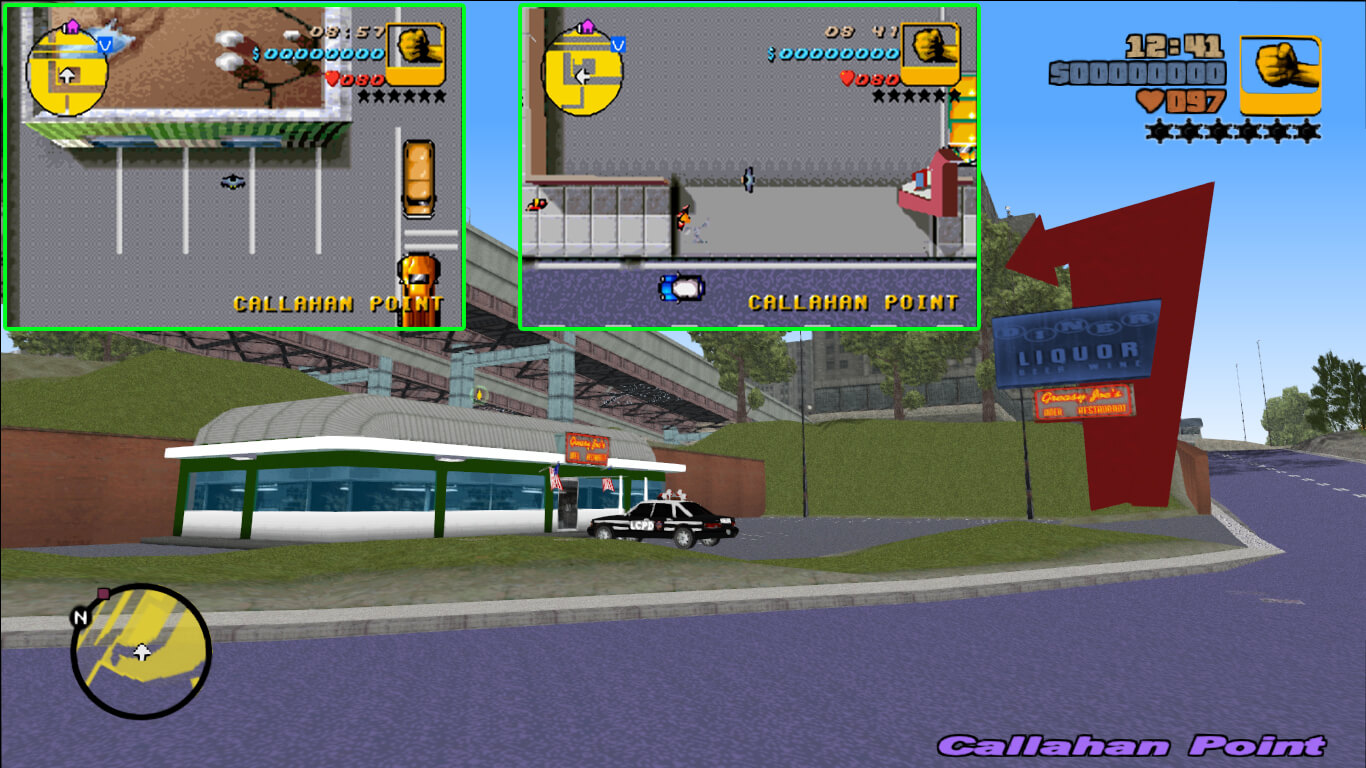 Someone is remaking the Gameboy Advance version of Grand Theft Auto in