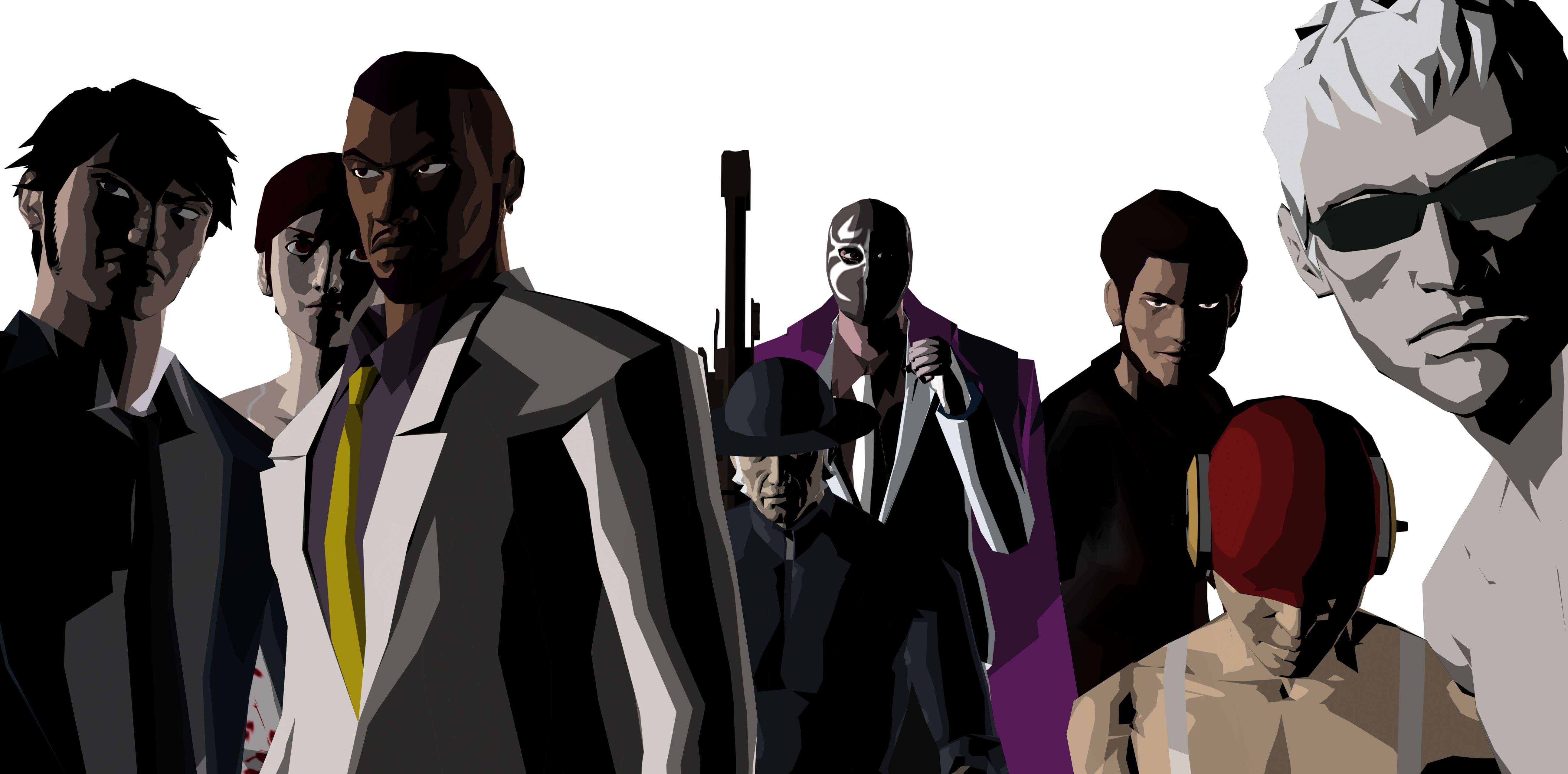 Арт 25. Killer7. Киллер 7. Киллер 007.