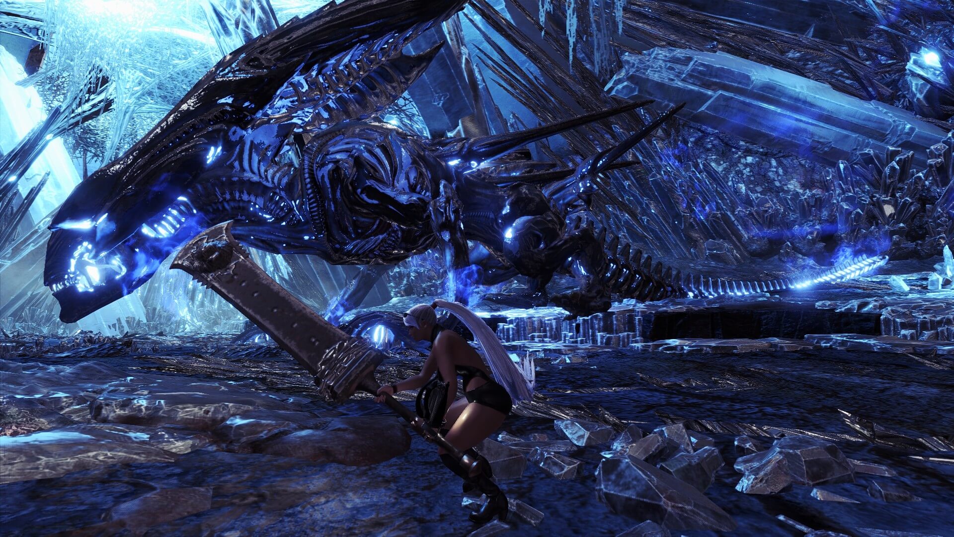 This Mod Brings The Xenomorph Queen From Alien To Monster Hunter World Dsogaming