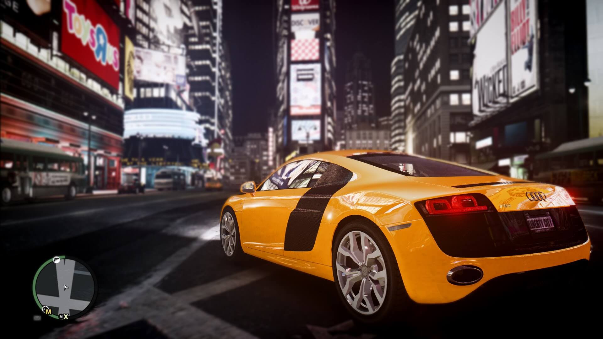 Grand Theft Auto V: Realistic graphic, Ray tracing Global Illumination