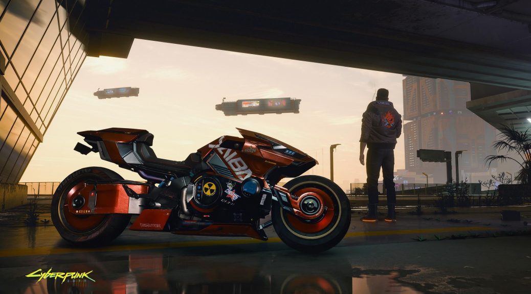 Cyberpunk 2077 Gets A 13GB Mod Overhauling All The TV Shows   Cyberpunk 2077 Bike Screenshot 1038x576 