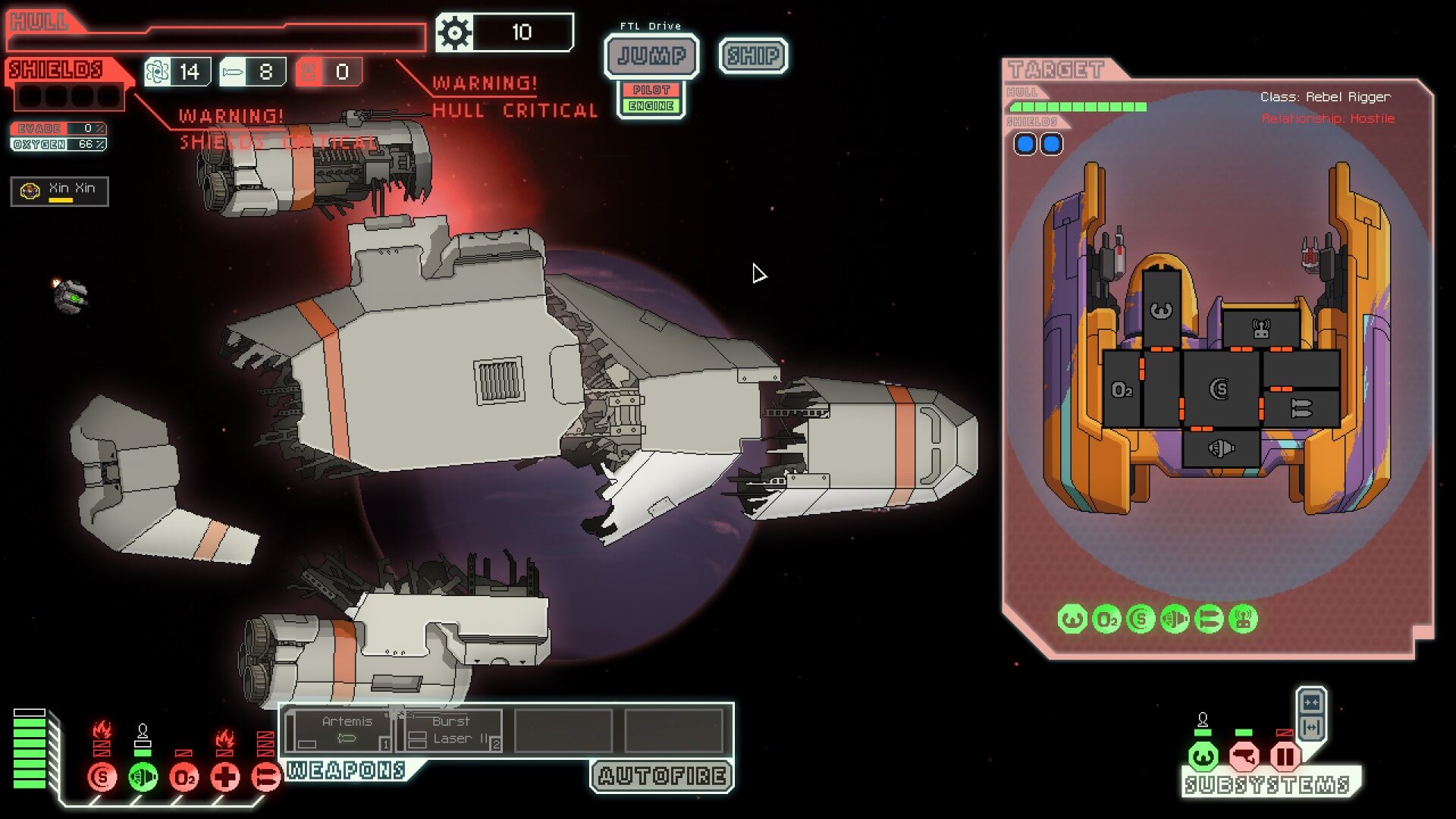 Ftl Faster Than Light Is Available For Free On Epic Games Store For The Next 24 Hours