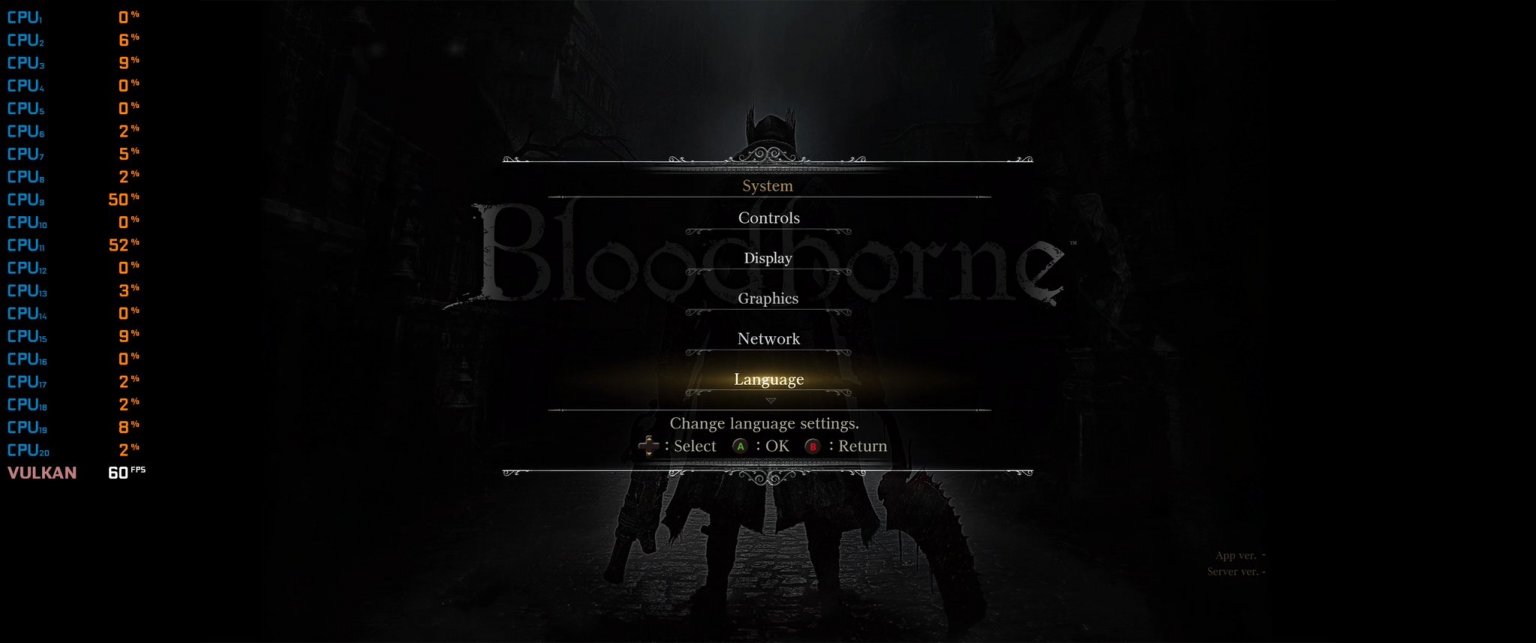 bloodborne pc emulator