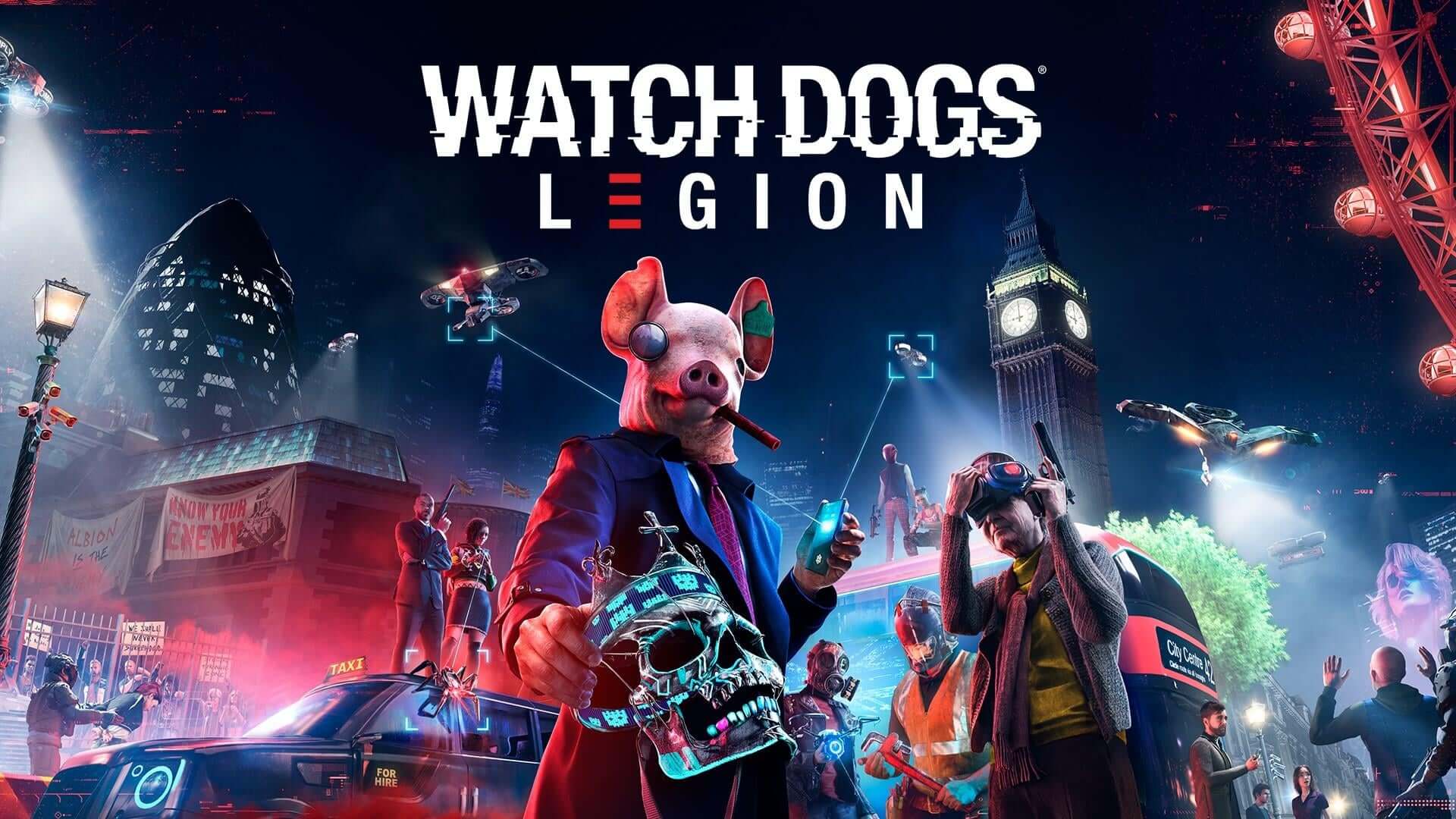 An image displaying characters form the game Watch Dogs Legions