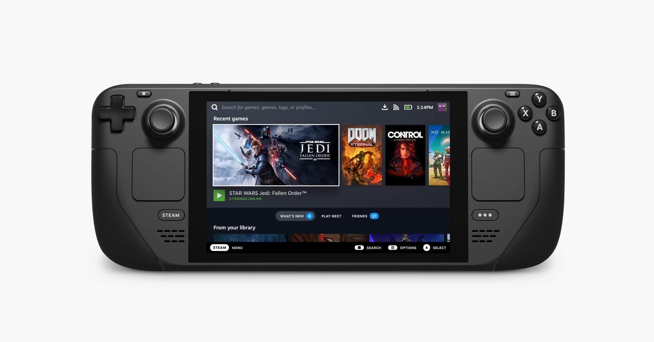 Valve has announced Steam Deck, a new gaming handheld PC device