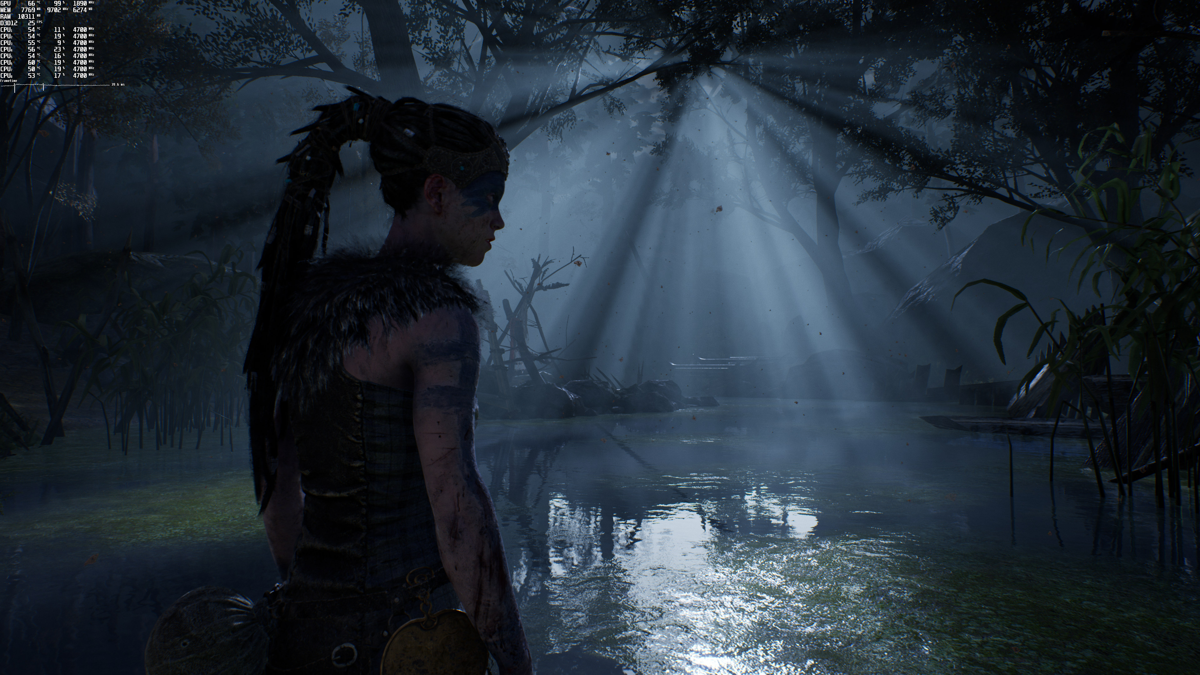 Hellblade: Senua's Sacrifice PC Update Adds Ray-Traced Reflections