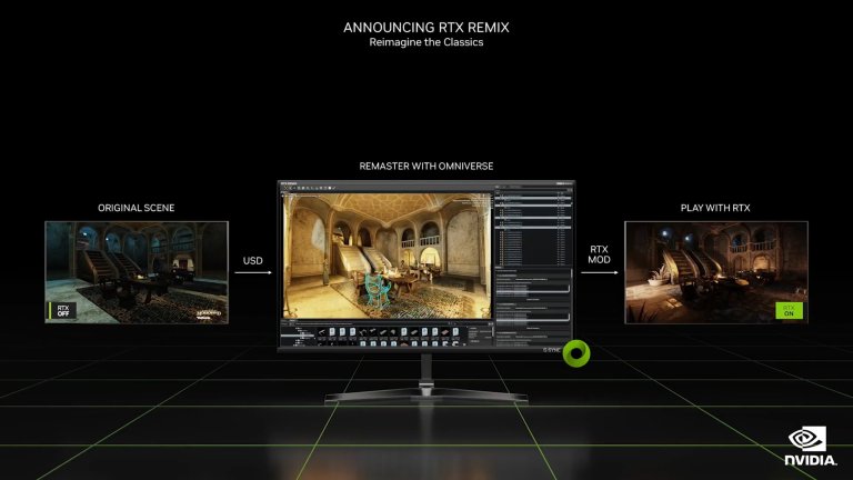 NVIDIA will release Portal RTX and RTX Remix Mod Tools in November