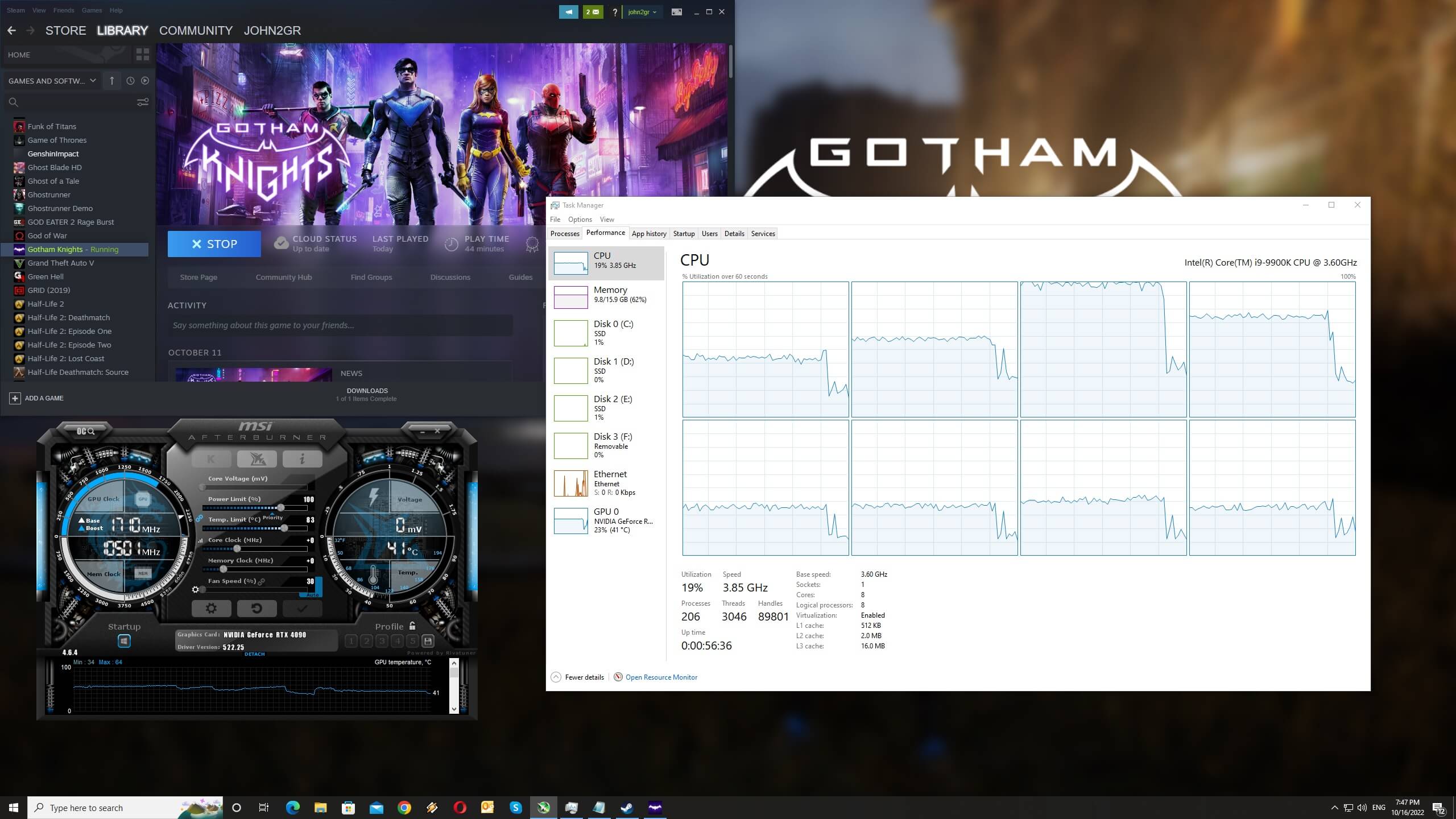 Gotham Knights Performance Has Much Improved from Launch