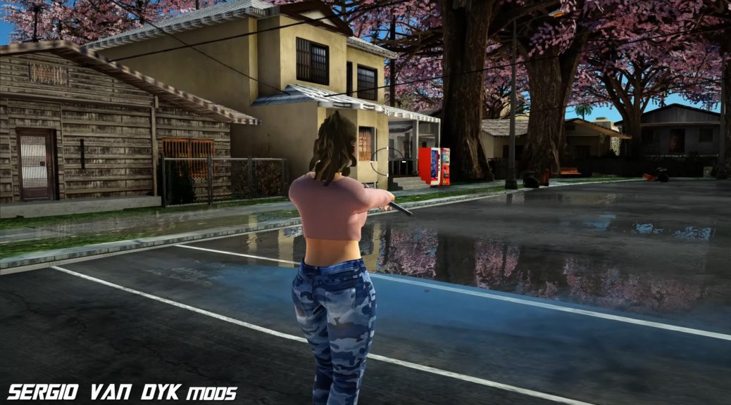 This Mod Brings Grand Theft Auto S Lucia To Gta San Andreas