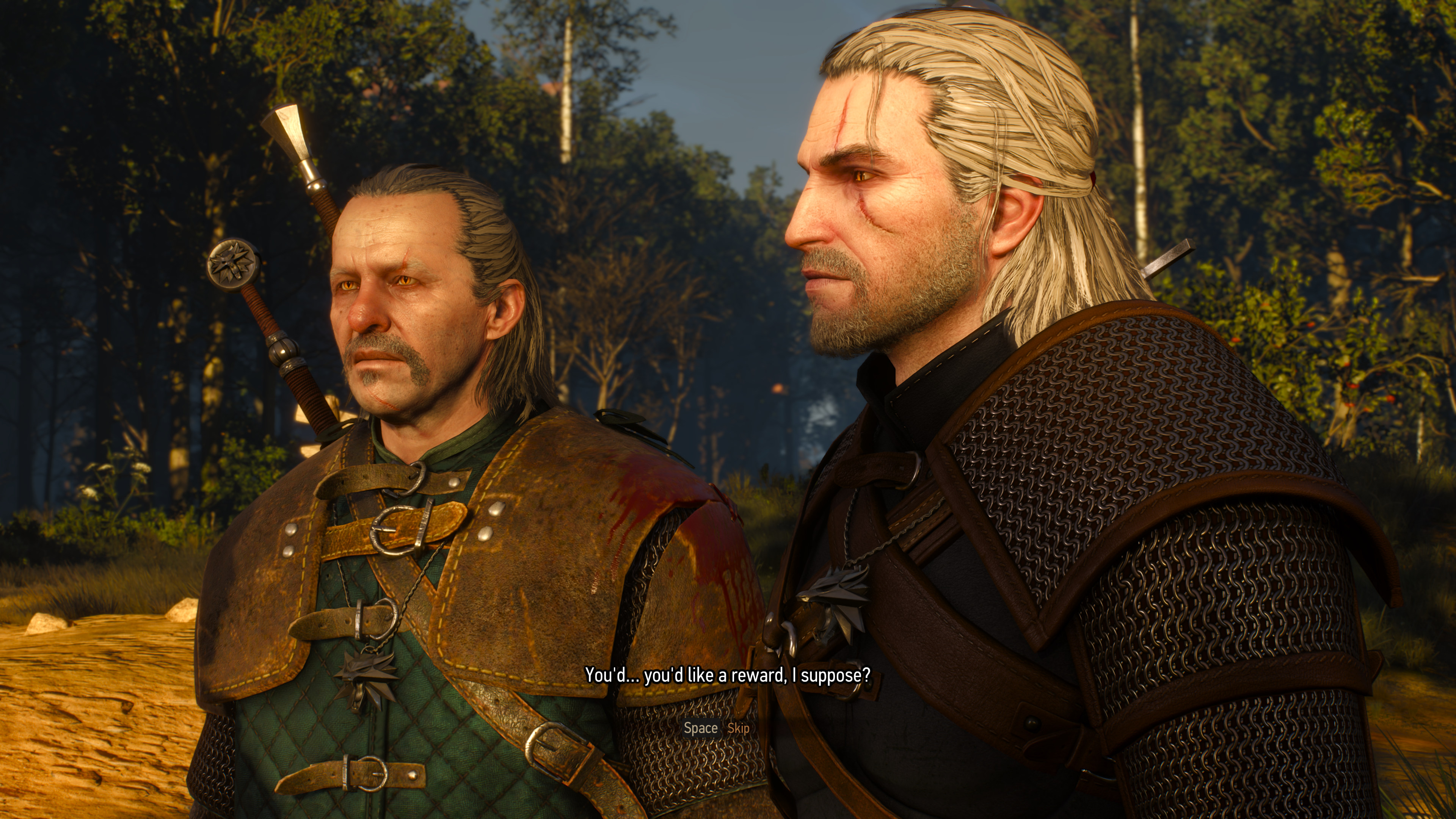 starting the Witcher 2: EE and got this graphics glitch, anybody