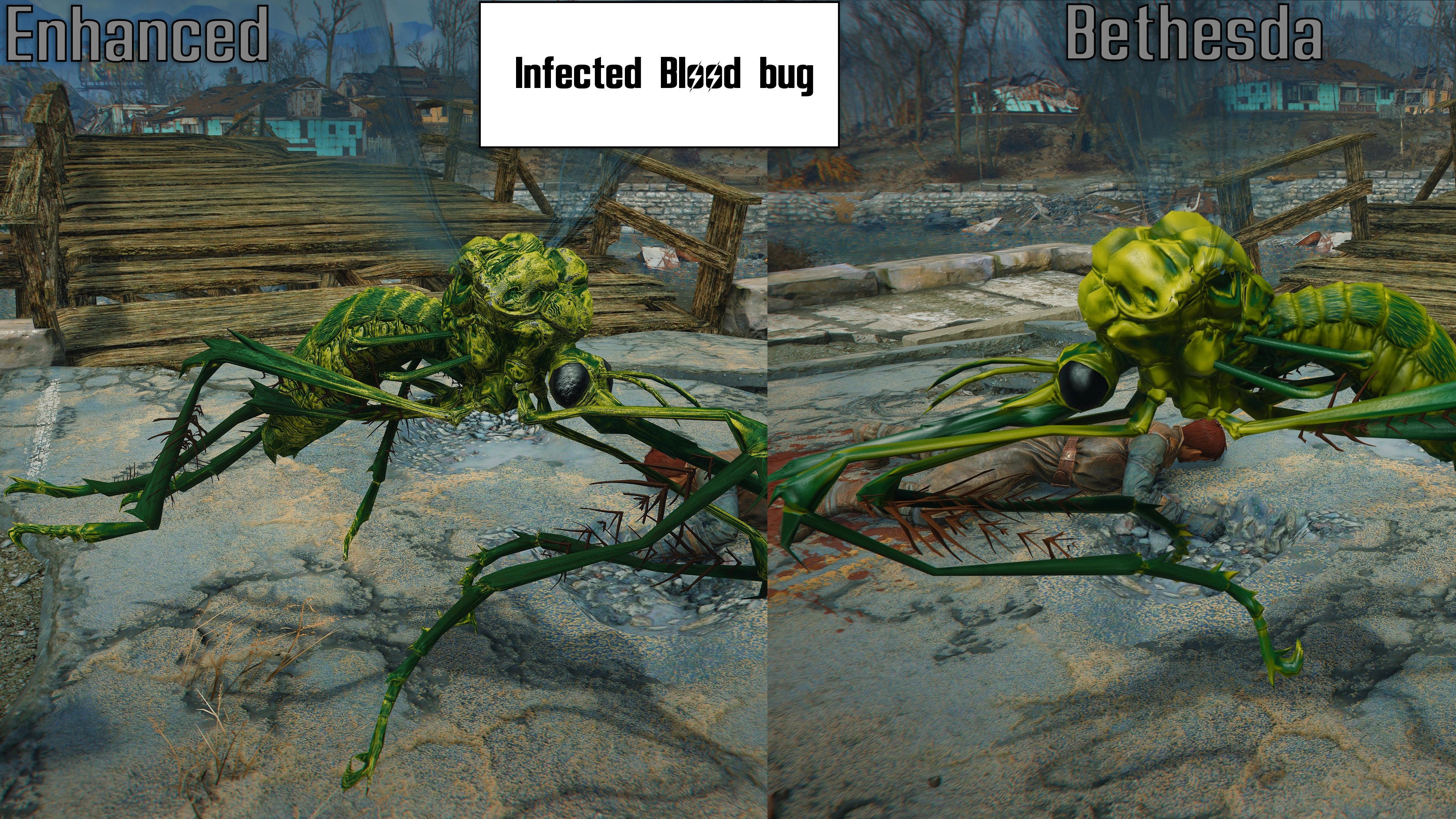 Fallout 4 hd texture pack сравнение фото 41