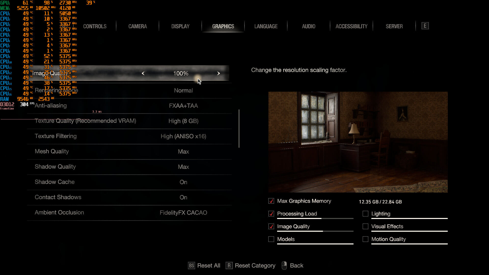 Best Resident Evil 4 remake graphics settings for the Steam Deck