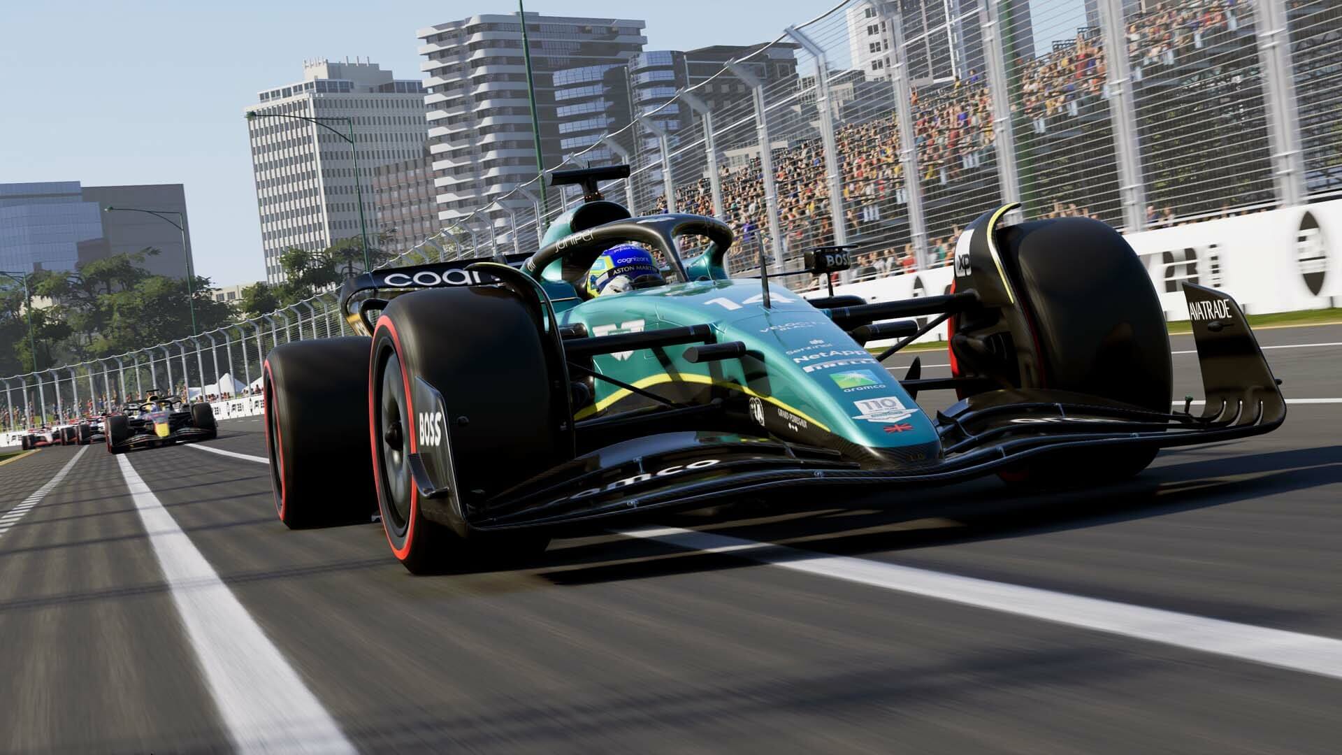 F1 22 deep dive video shows new VR gameplay