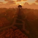 Captures D'Écran D'Un Jeu De Type Minecraft Dans Unreal Engine 5-1