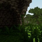 Captures D'Écran D'Un Jeu De Type Minecraft Dans Unreal Engine 5-6