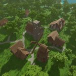 Captures D'Écran D'Un Jeu De Type Minecraft Dans Unreal Engine 5-8