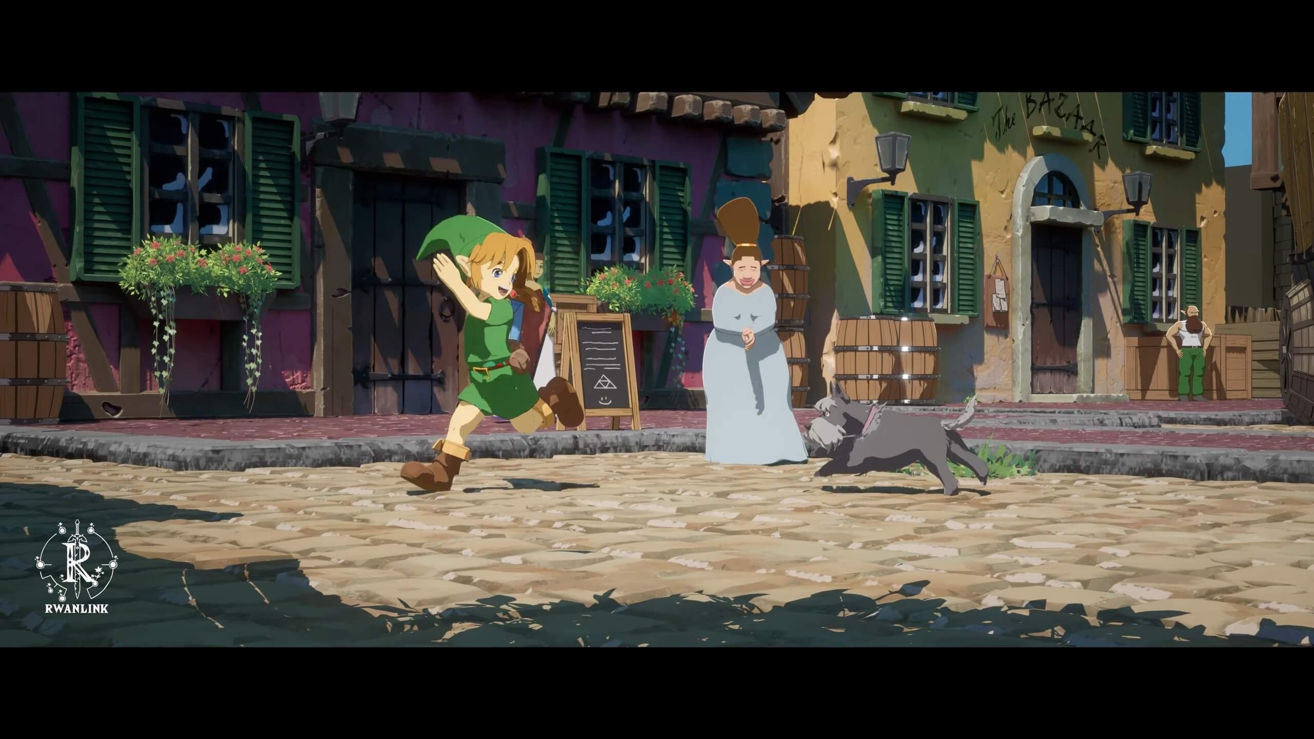 UE5 project reimagines Zelda: Ocarina of Time in the style of Studio Ghibli