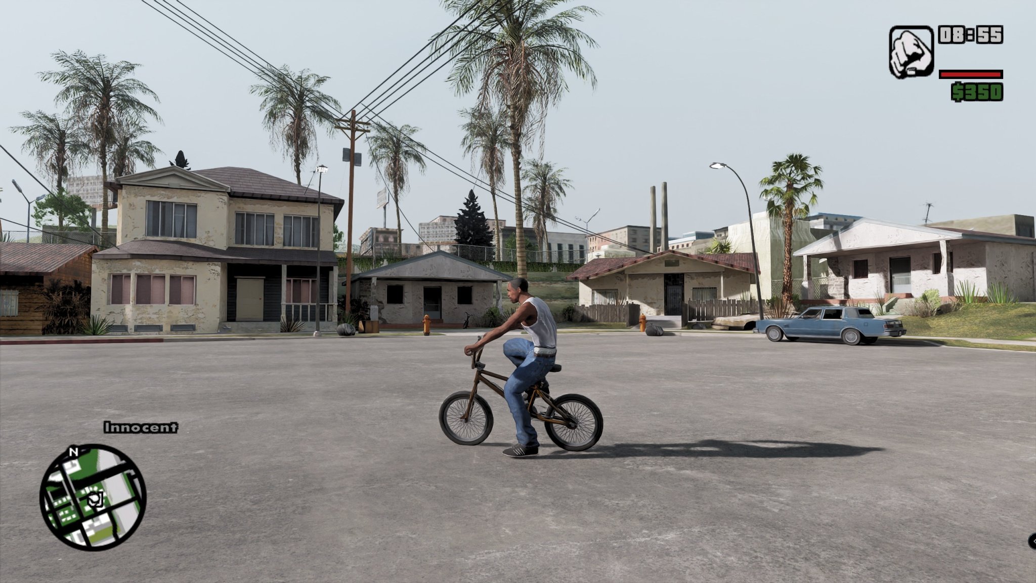 Вот еще один взгляд на Grand Theft Auto: San Andreas с трассировкой пути RTX Remix.