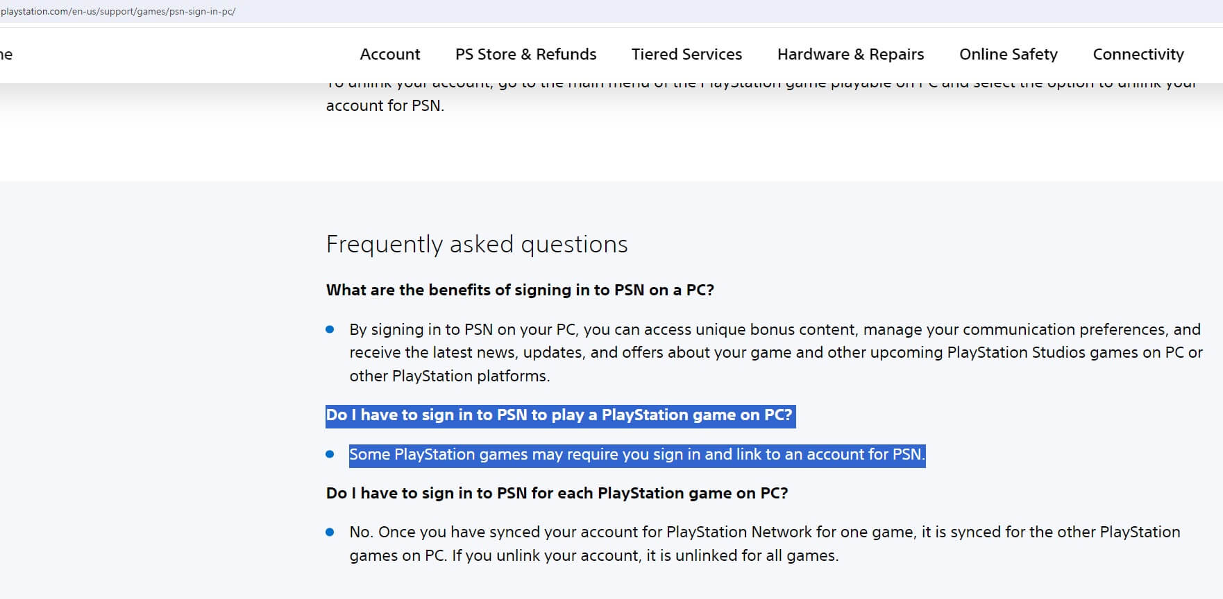 Sony уличили во лжи о требованиях к учетной записи PSN на ПК