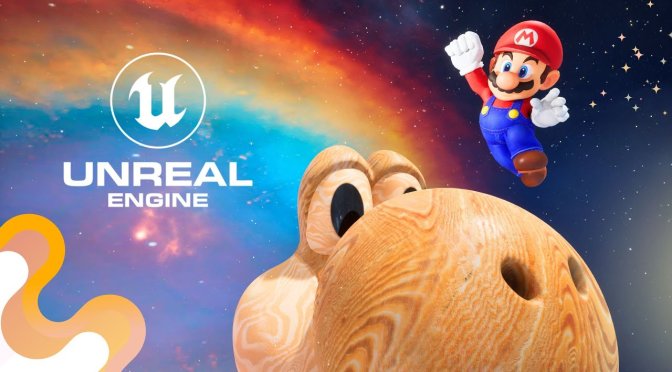 Super Mario Galaxy Unreal Engine 5 Fan Remake
