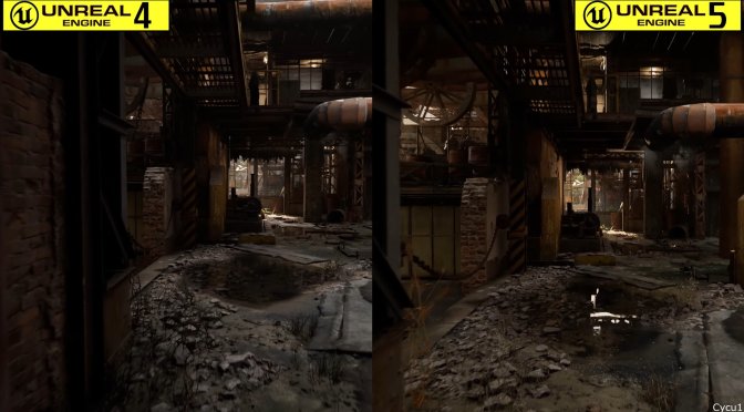The Abandoned Warehouse Tech Demo is the perfect example of why Unreal Engine 5 and real-time Ray Tracing can only harm games/demos with amazing pre-baked lighting