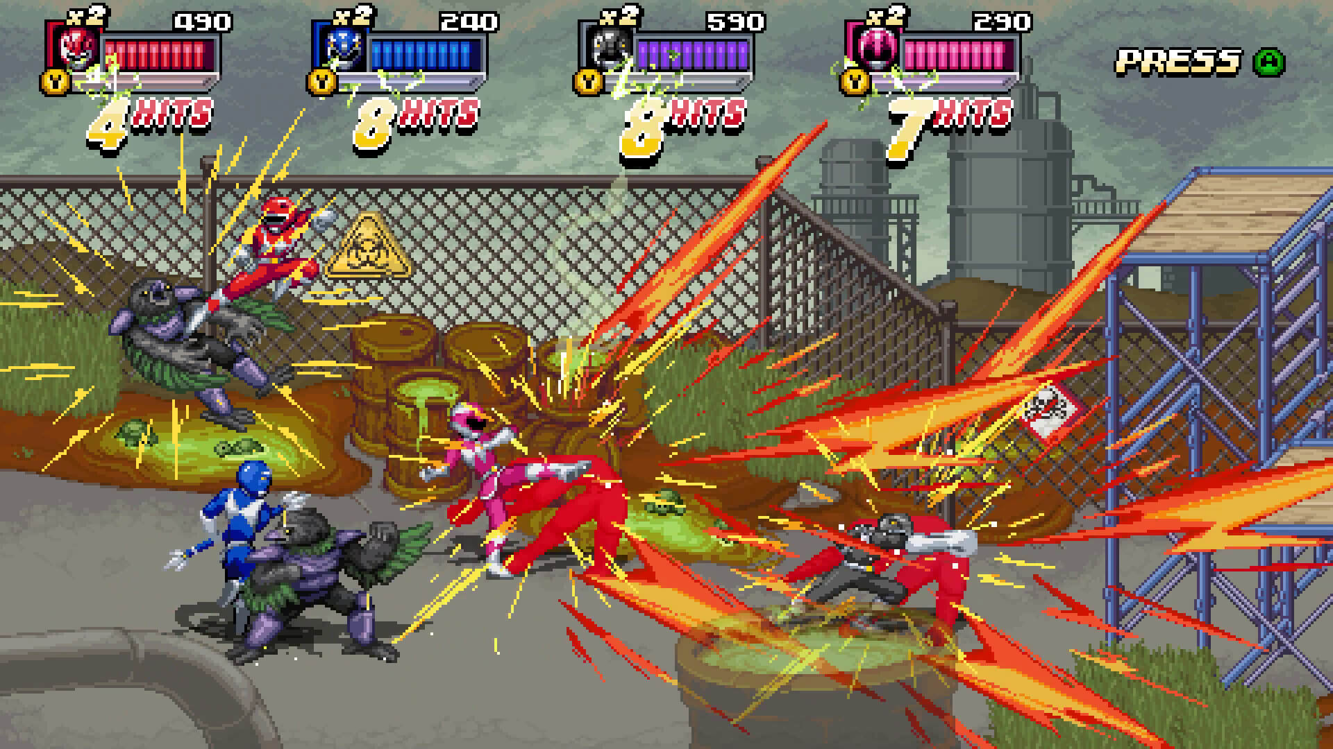 Могучие рейнджеры-морфины: Перемотка Риты — это сбывшаяся мечта всех поклонников 16-битных SNES и SEGA Mega-Drive.