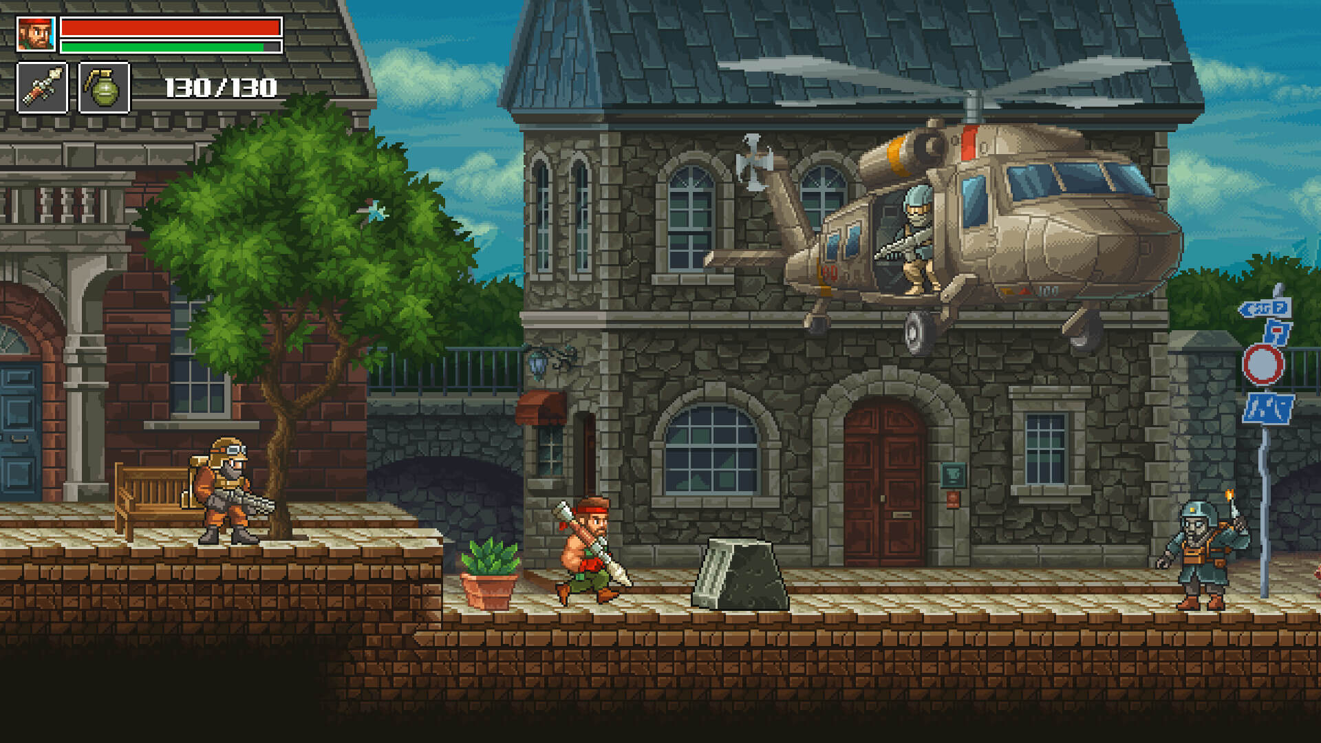 Guns of Fury blends Metal Slug with Castlevania, and is a must for all retro gamers