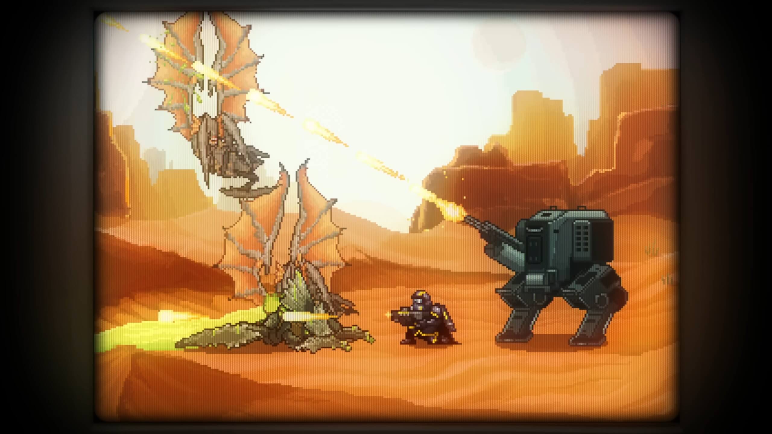Helldivers 2 looks insane as a NEO-GEO/Arcade 2D action shooter