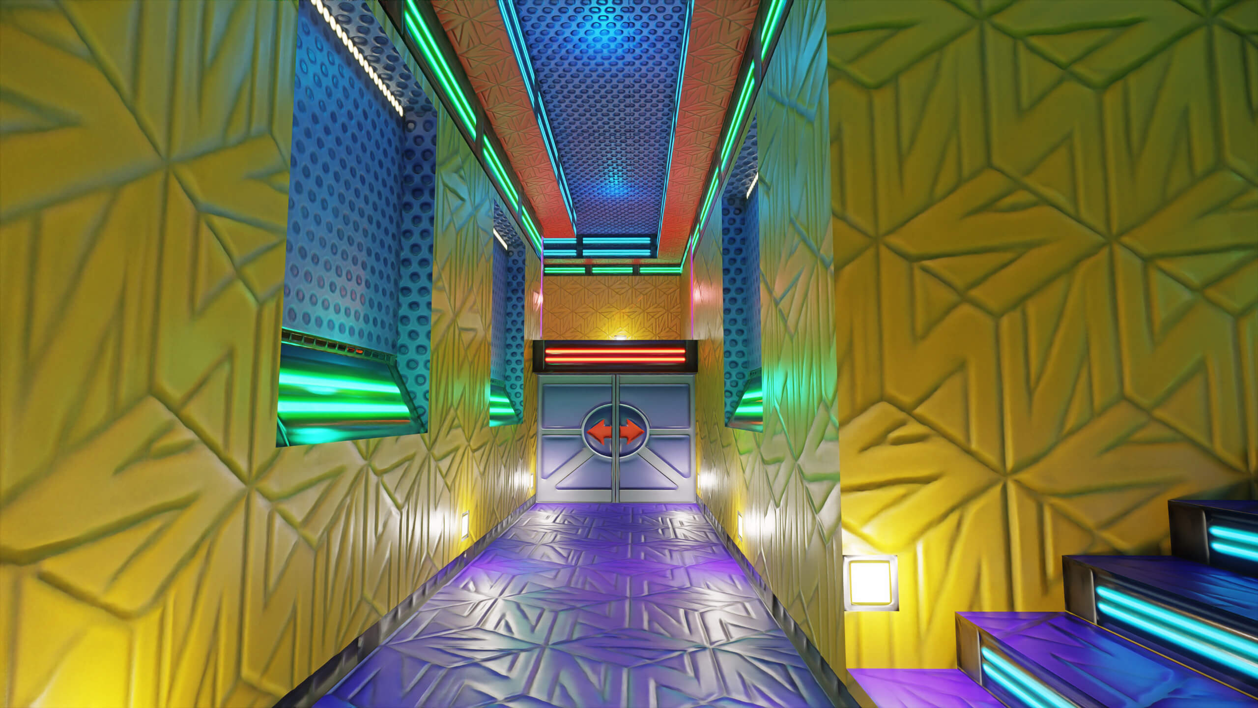 Nerf Arena Blast RTX Remix Path Tracing Demo Mod Released