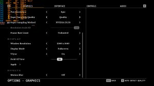 Riven Remake PC graphics settings-2