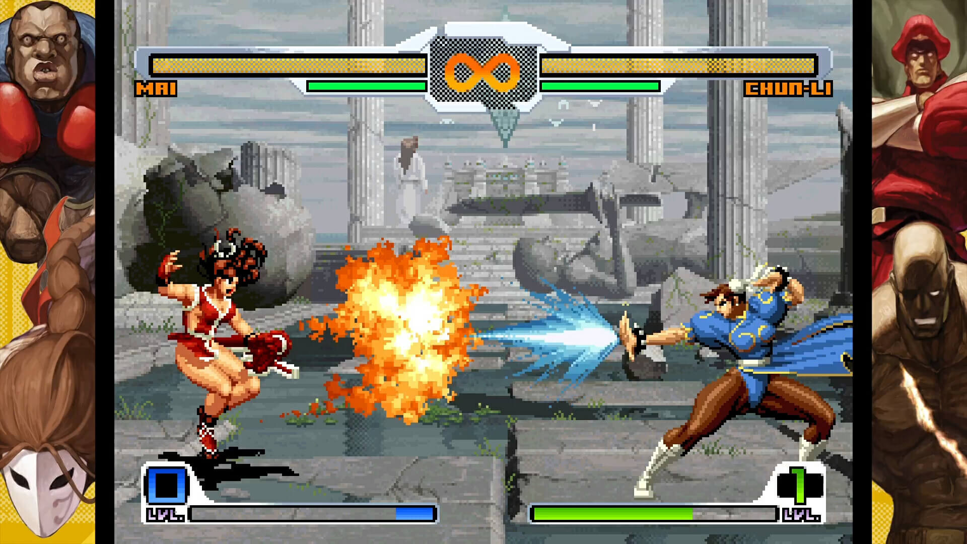 SNK VS. CAPCOM SVC CHAOS is now available on PC