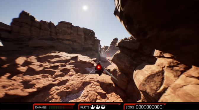 Someone is working on a fan remake of the 1993 Star Wars: Rebel Assault in Unreal Engine 5