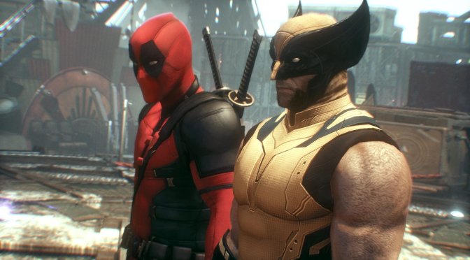 Batman Arkham Knight Deadpool Wolverine Mod