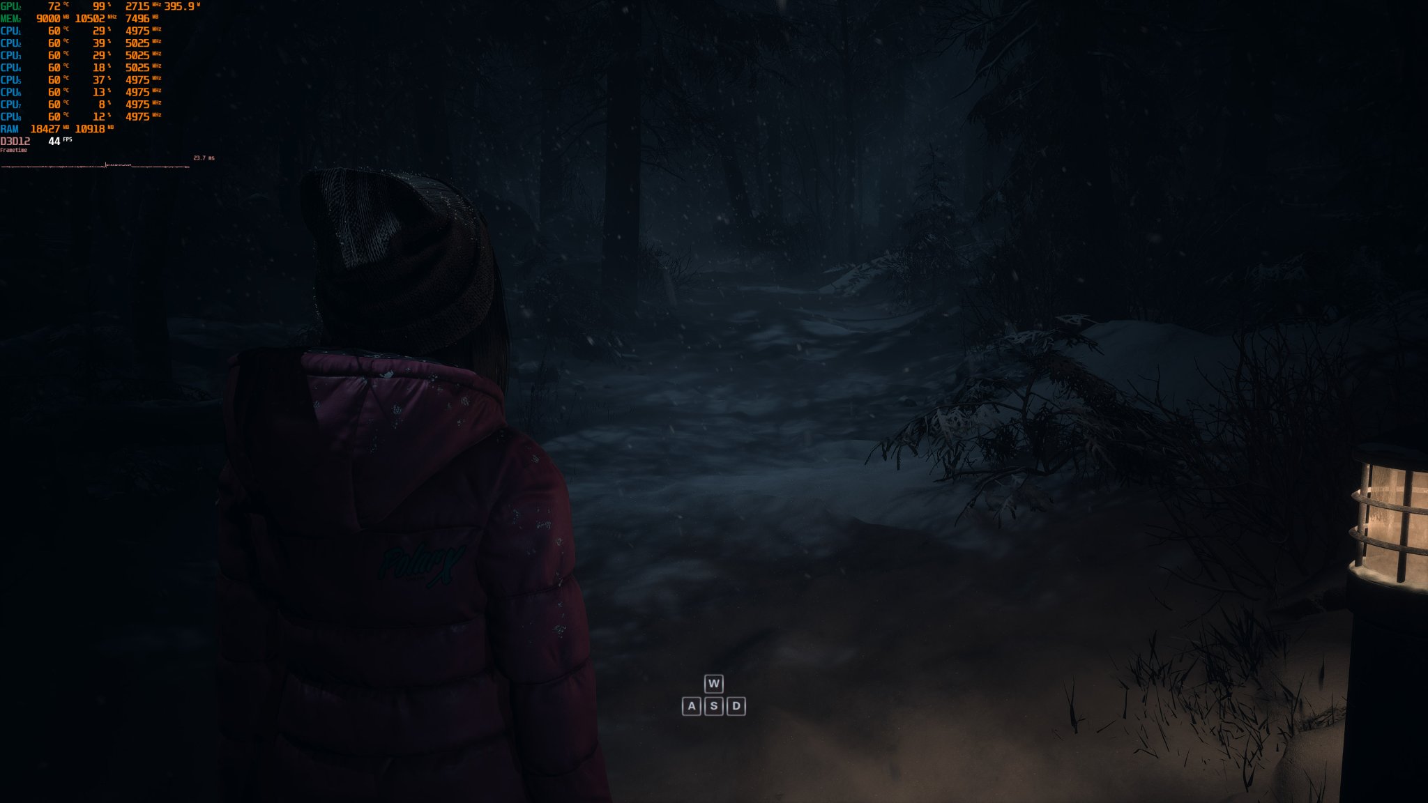 Until Dawn Remake: AMD FSR 3.0 Frame Generation, Ray Tracing y HDR no funcionan en PC