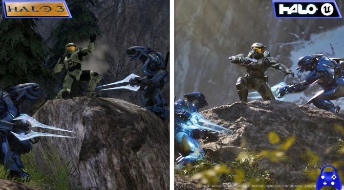 Halo 3 vs Halo Unreal Engine 5