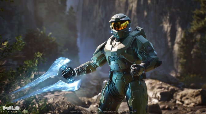 The next Halo game will use Unreal Engine 5, and here are its first WIP screenshots