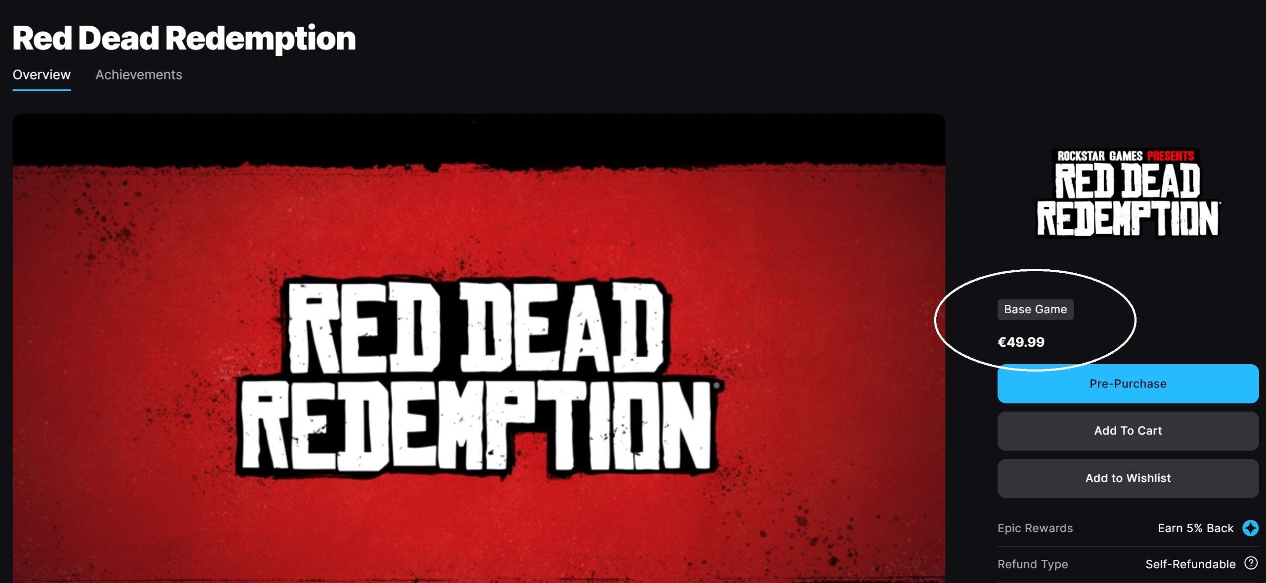 Red Dead Redemption Remaster будет стоить $49,99 на ПК.