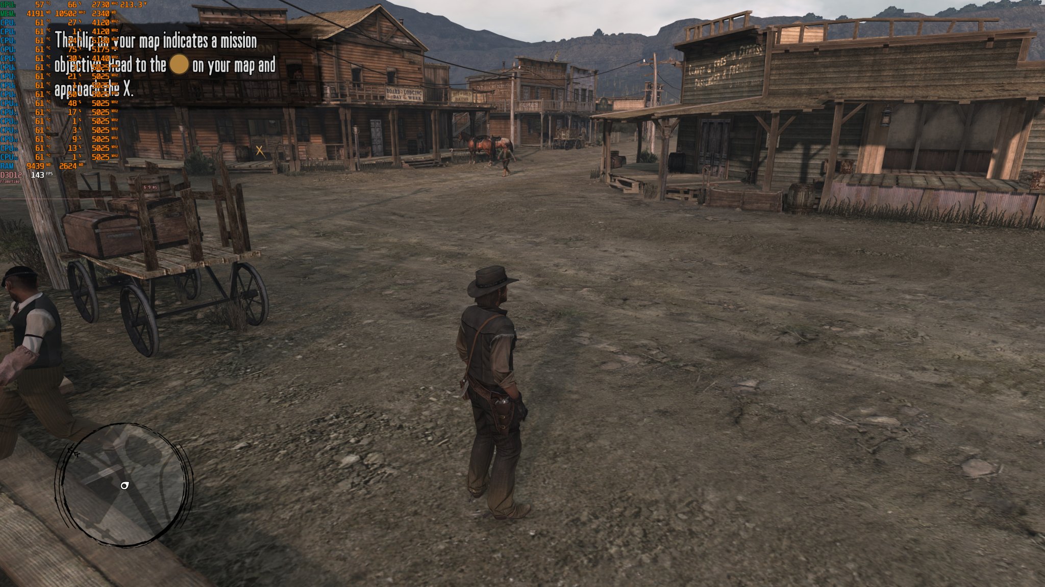 Red Dead Redemption Remastered está vinculado a la CPU en PC, incluso con un AMD Ryzen 9 7950X3D