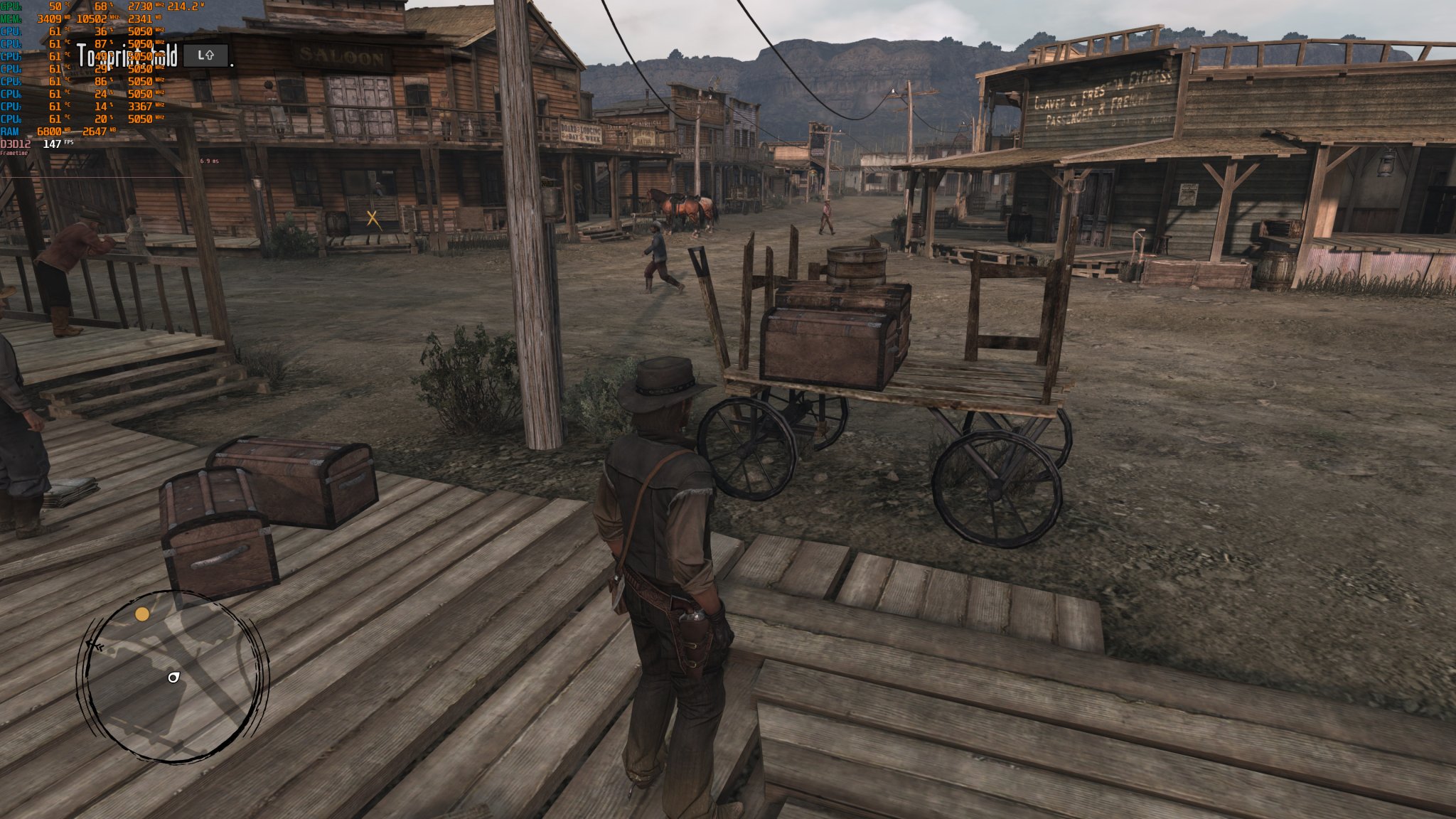 Red Dead Redemption Remastered está vinculado a la CPU en PC, incluso con un AMD Ryzen 9 7950X3D